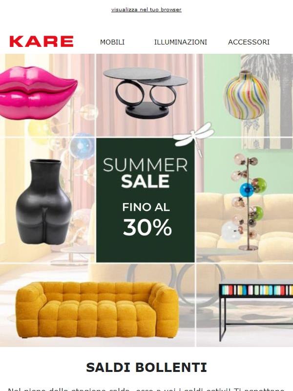 Sconti fantastici fino al 30%