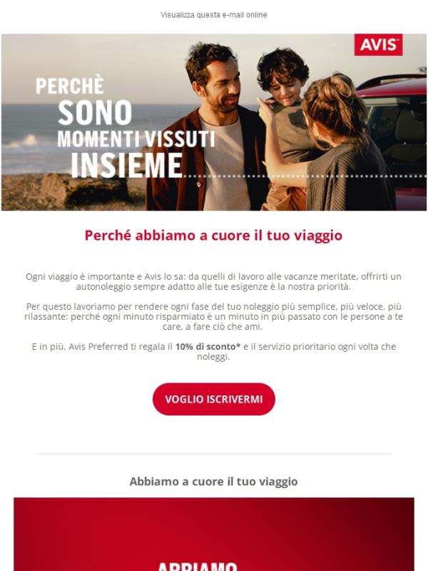 Semplice, veloce, zero-stress: è l'esperienza Avis.