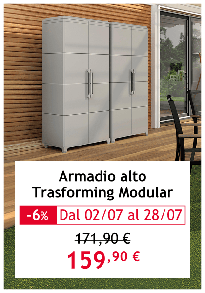 armadio alto transforming modular