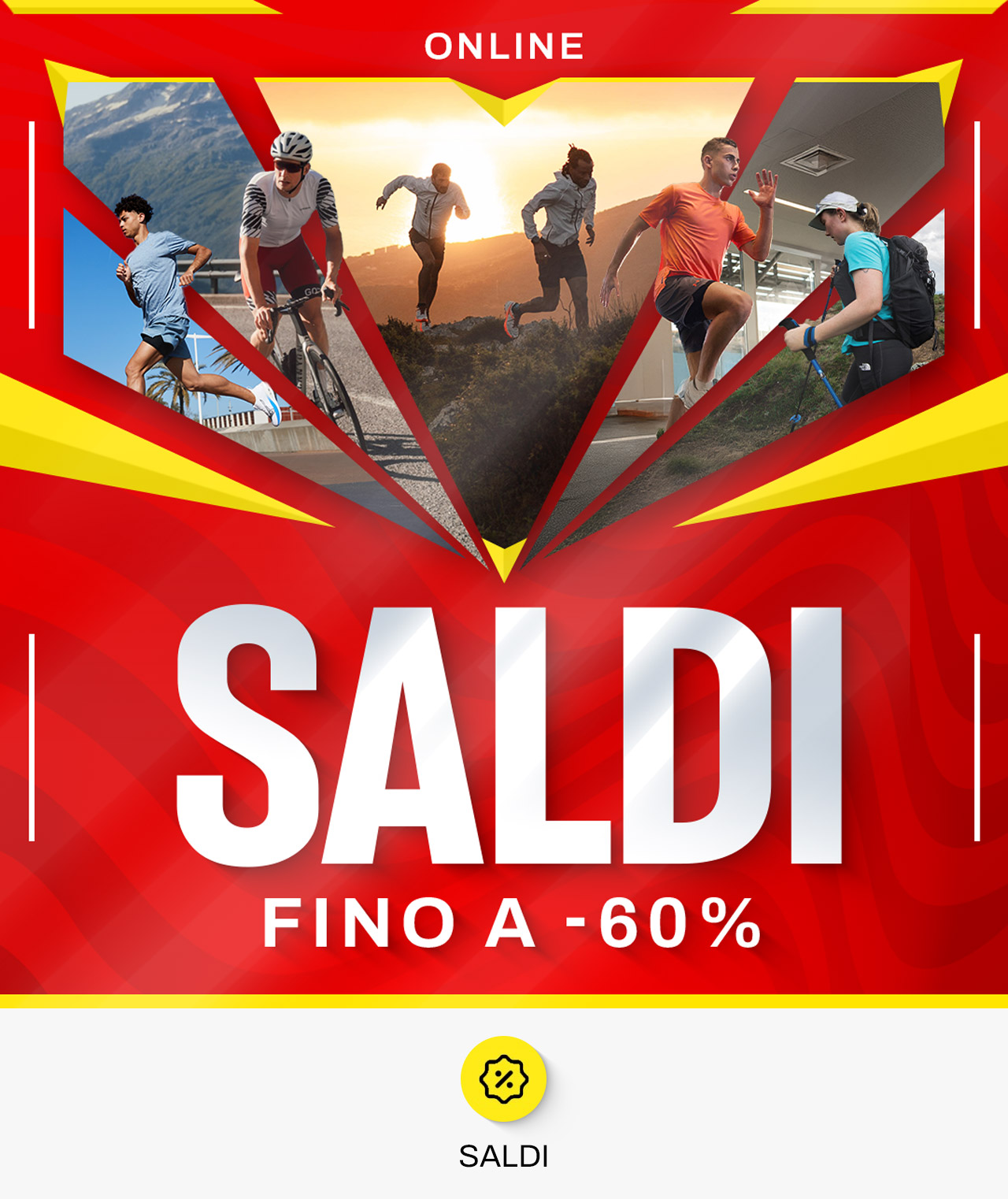 Saldi fino a -60%