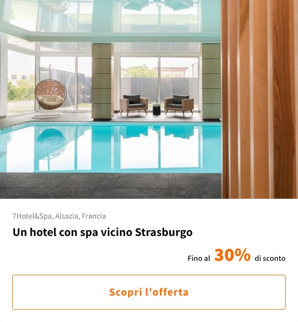 Un hotel con spa vicino Strasburgo