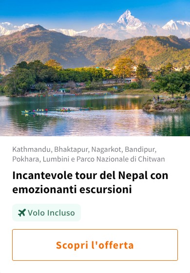 Incantevole tour del Nepal con emozionanti escursioni