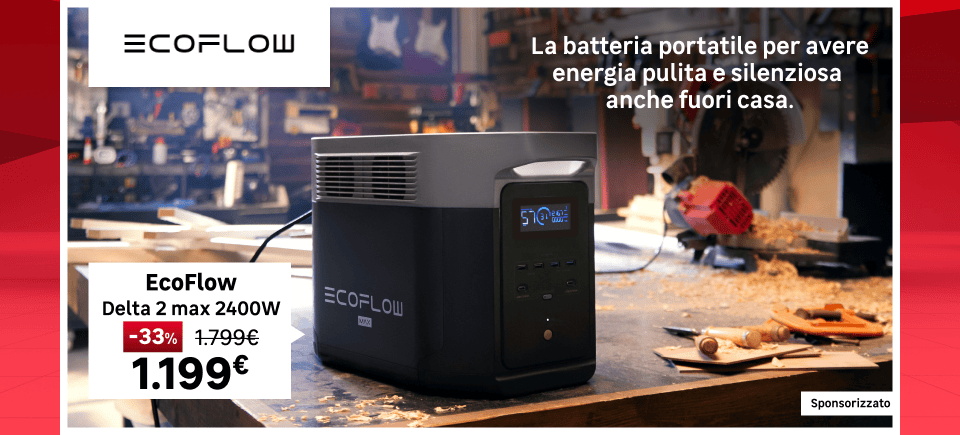 occasioni imperdibili - batteria portatile ecoflow DELTA 2 