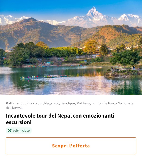 Incantevole tour del Nepal con emozionanti escursioni