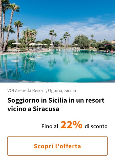 Soggiorno in Sicilia in un resort vicino a Siracusa
