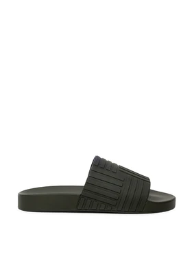 Sliders Carpet in Gomma Nera Bottega Veneta