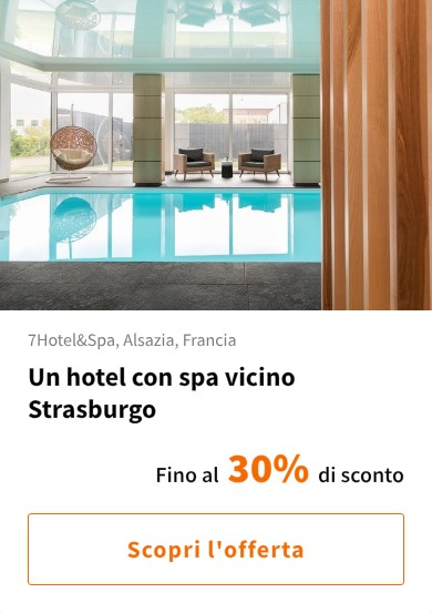 Un hotel con spa vicino Strasburgo