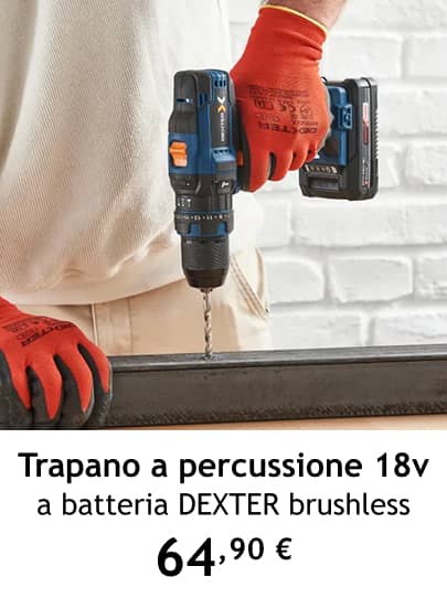trapano a percussione 18 volt DEXTER