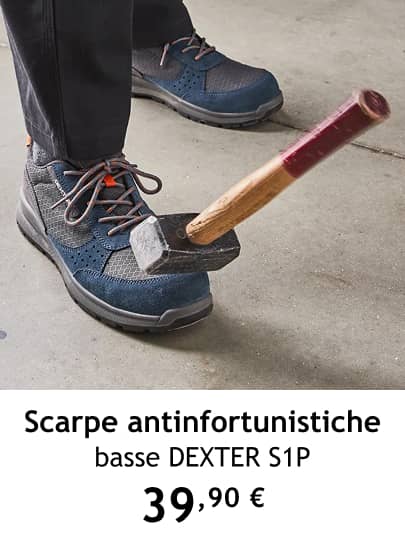 scarpe antinfortunistiche basse DEXTER S1P