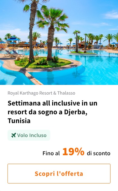Settimana all inclusive in un resort da sogno a Djerba, Tunisia