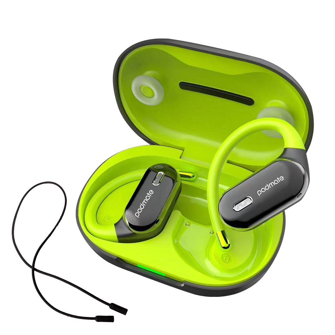 Padmate S66 Open ear wireless earphones Black