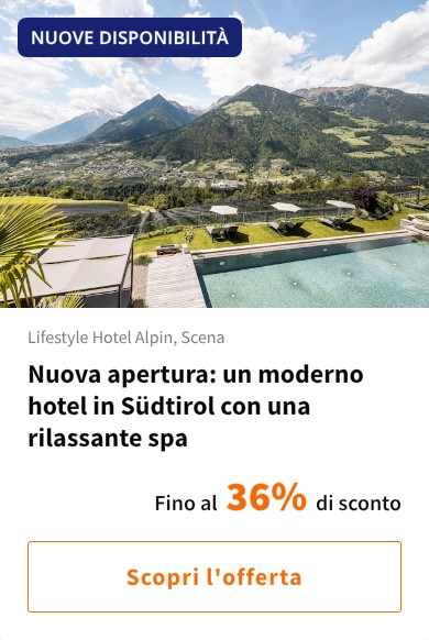 Nuova apertura: un moderno hotel in Südtirol con una rilassante spa