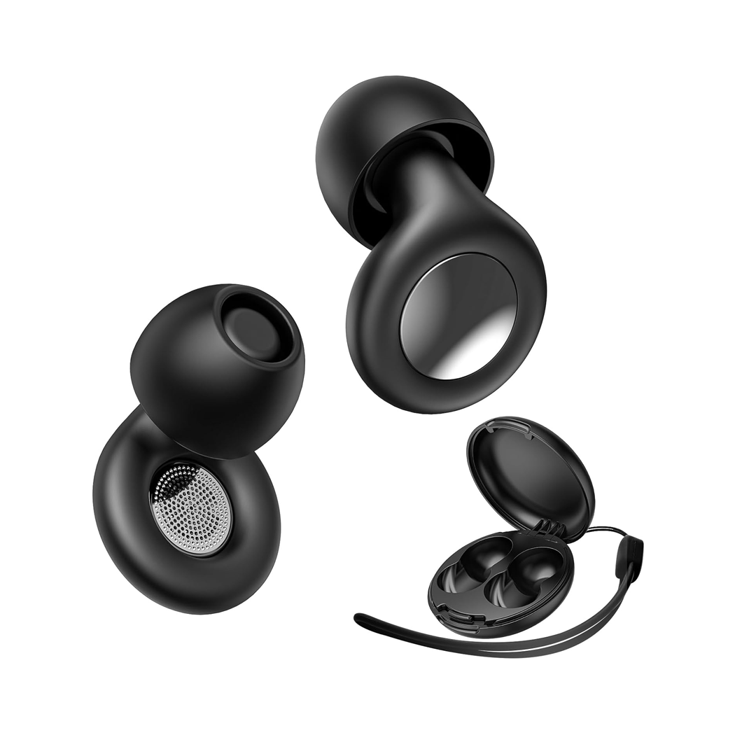 Padmate sleep earplugs blocking out snoring noise