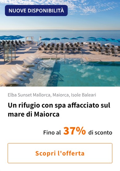 Un rifugio con spa affacciato sul mare di Maiorca