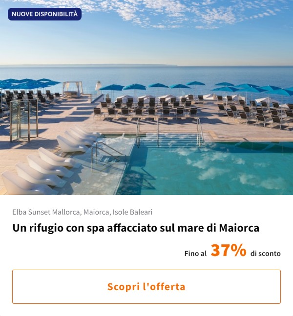 Un rifugio con spa affacciato sul mare di Maiorca