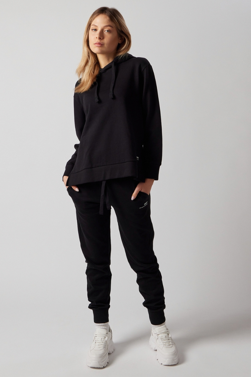 Set Side-Slit Hoodie + Joggers