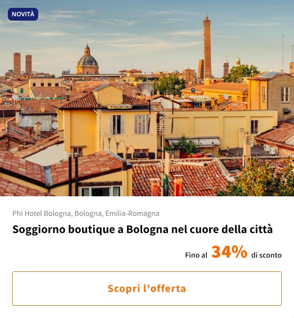 Soggiorno boutique a Bologna nel cuore della città
