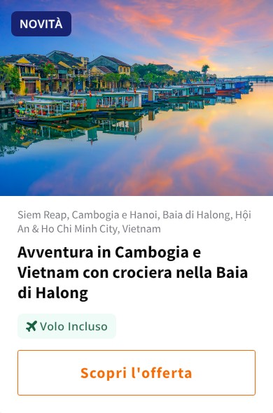 Avventura in Cambogia e Vietnam con crociera nella Baia di Halong