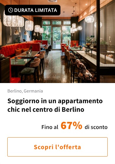 Soggiorno in un appartamento chic nel centro di Berlino