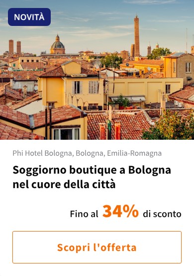 Soggiorno boutique a Bologna nel cuore della città