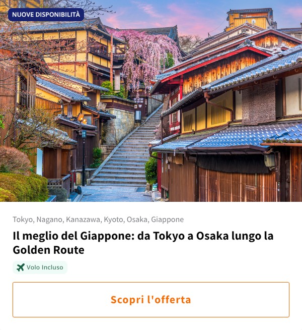 Il meglio del Giappone: da Tokyo a Osaka lungo la Golden Route