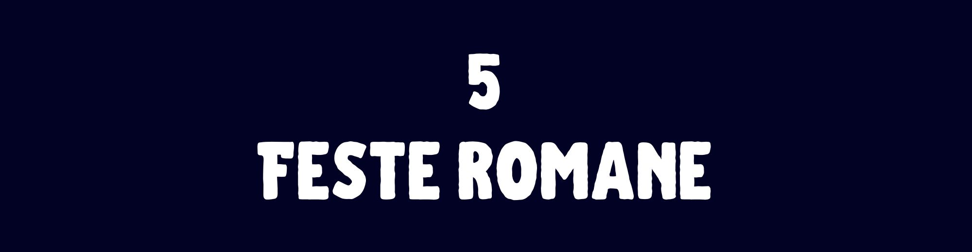 Feste romane