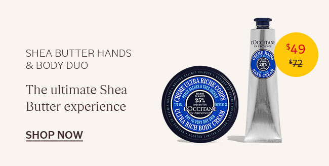 SHEA BUTTER HANDS & BODY DUO | THE ULTIMATE SHEA BUTTER EXPERIENCE | SHOP NOW