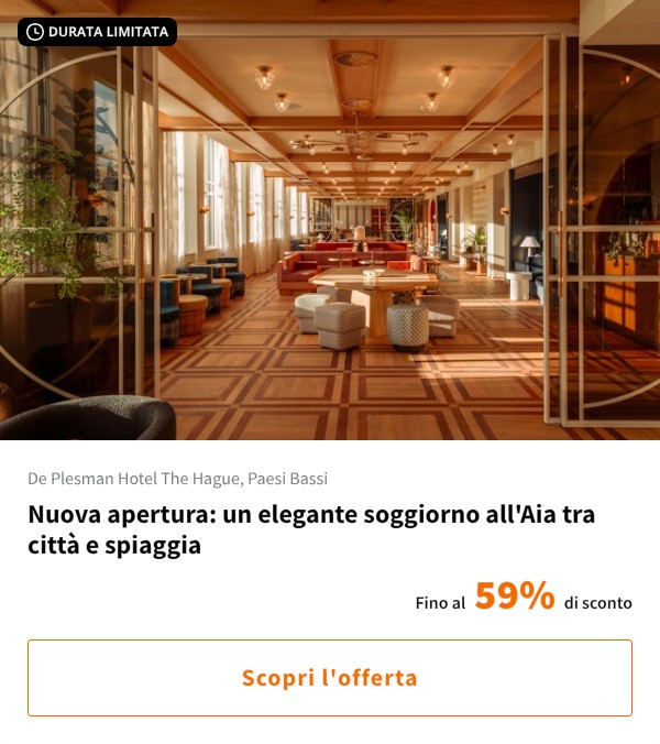 Nuova apertura: un elegante soggiorno all'Aia tra città e spiaggia