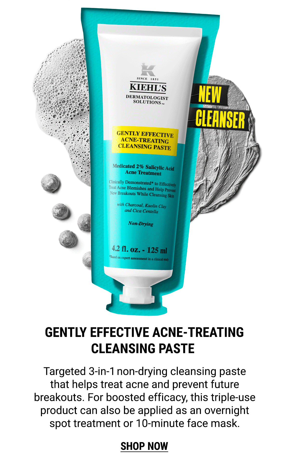Gently Effective Acne-Treating Cleansing Paste