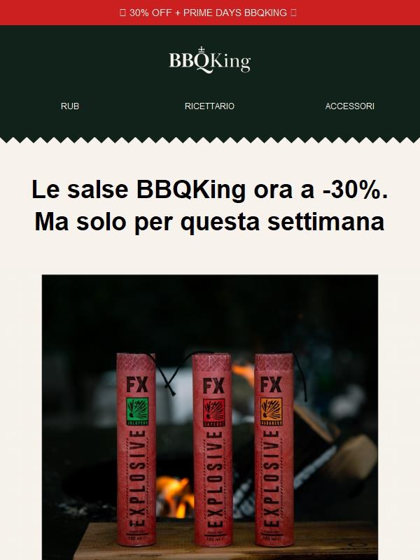 Non è solo questione di rub. Anche le salse sono in promo