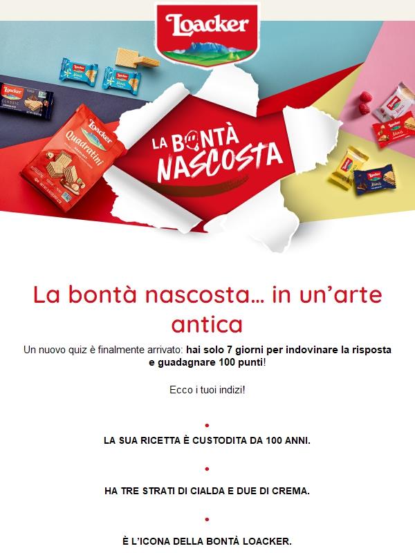 Concorso La Bontà Nascosta, riuscirai a svelare il sesto quiz?