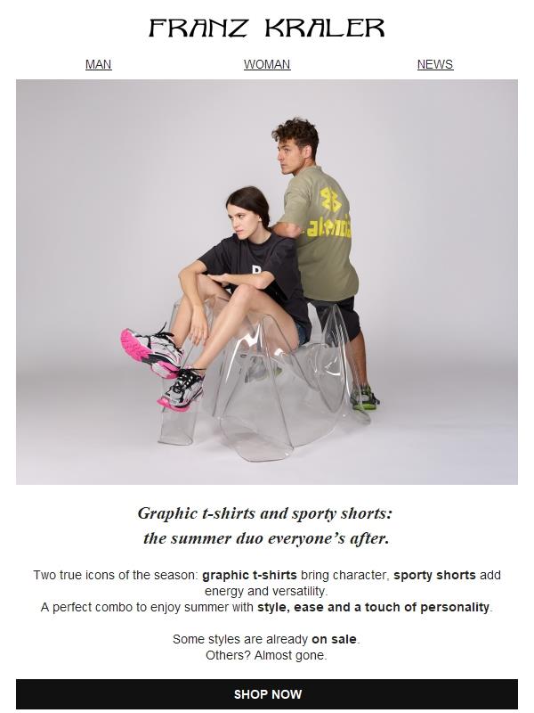 The perfect duo for every summer look.