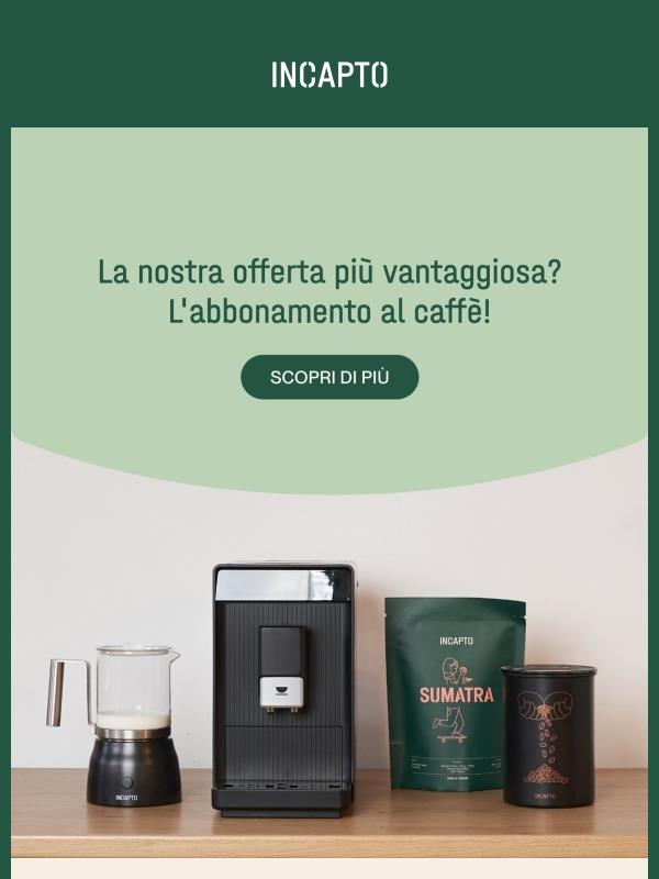Risparmia sul prezzo della tua nuova macchina da caffè ☕