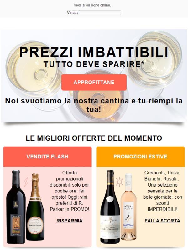 📢 FUORITUTTO ESTIVO | Tantissime etichette in super promozione