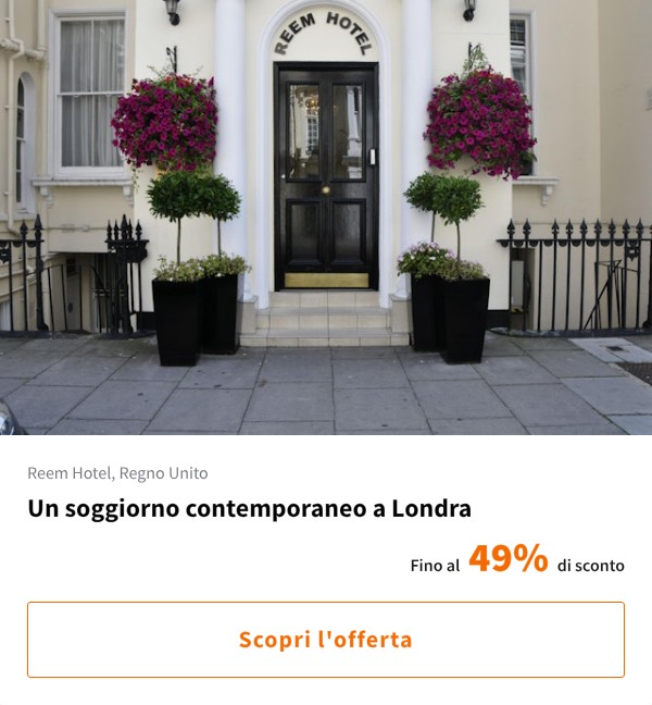Un soggiorno contemporaneo a Londra