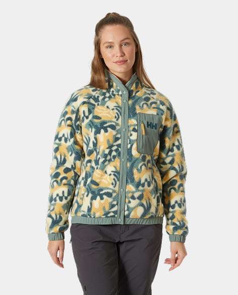 Women's Imperial Printed Pile Snap