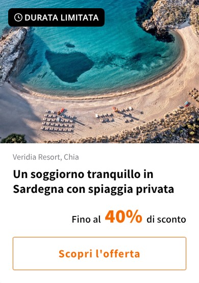 Un soggiorno tranquillo in Sardegna con spiaggia privata