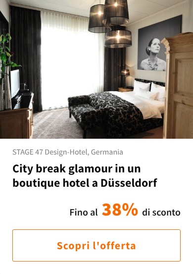City break glamour in un boutique hotel a Düsseldorf