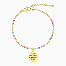 Bracciale POP CORN   con ciondolo VERA AMICA