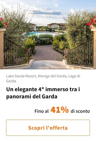 Un elegante 4* immerso tra i panorami del Garda