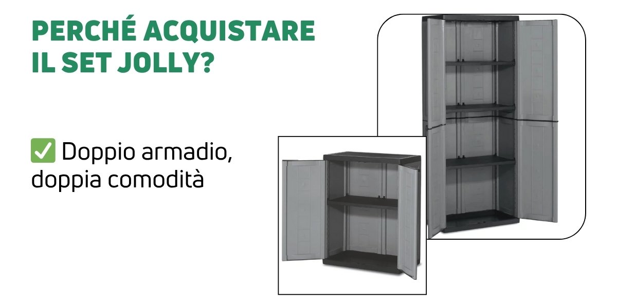 Set Jolly Keter | Perrone Shop