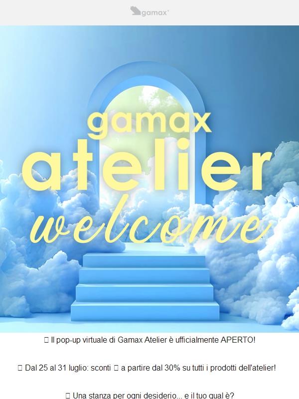 Gamax Atelier Apre le sue porte!