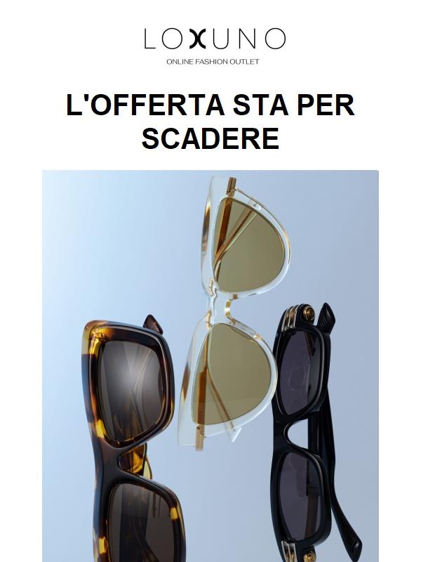 L'offerta sta per scadere: 10% di sconto su tutto solo fino a domani