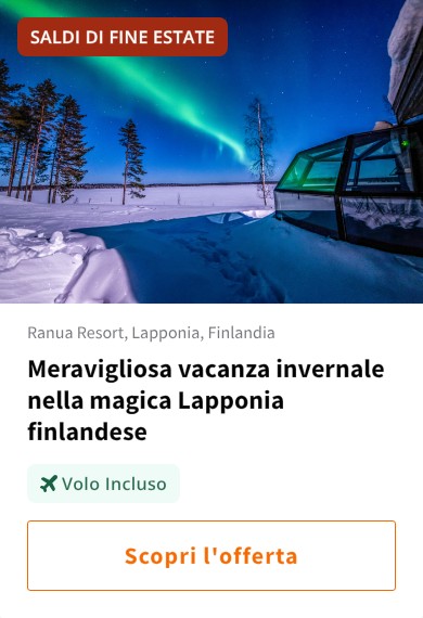 Meravigliosa vacanza invernale nella magica Lapponia finlandese