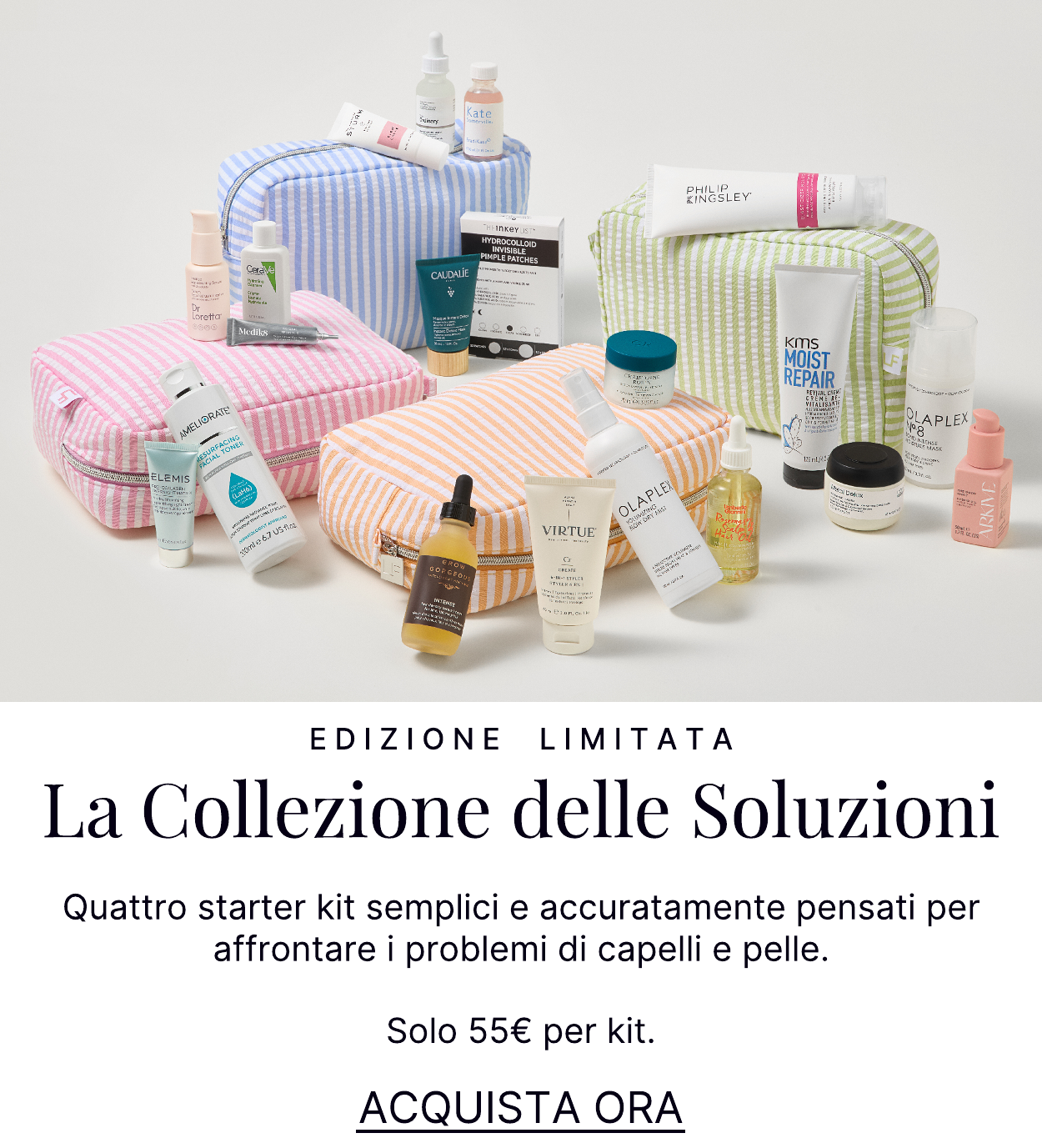 la collezione delle soluzioni
