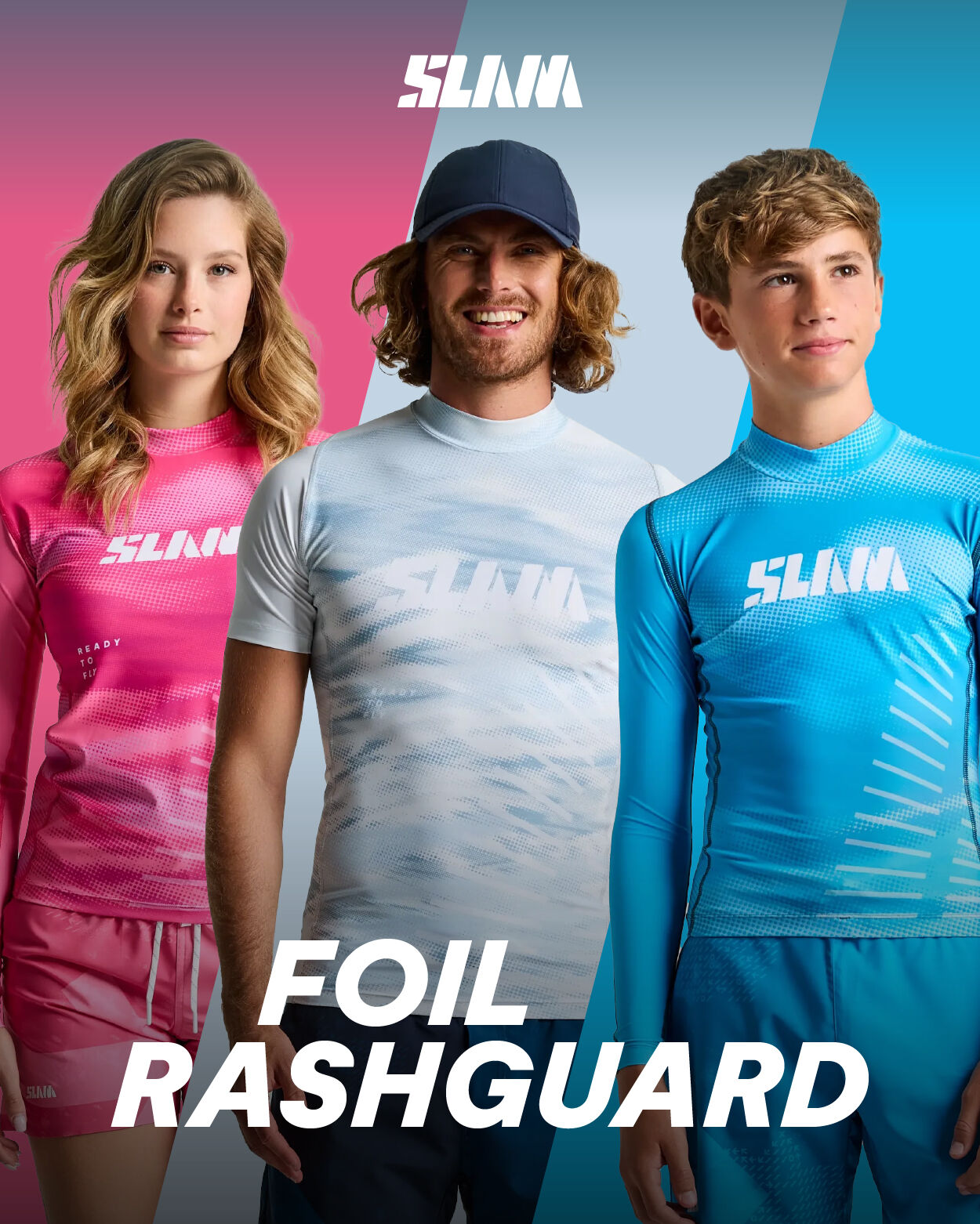 SLAM FOIL RASHGUARD