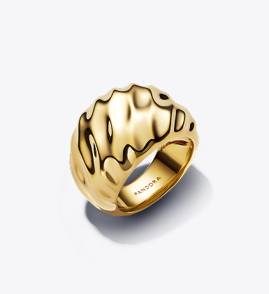 Rippled Statement Ring