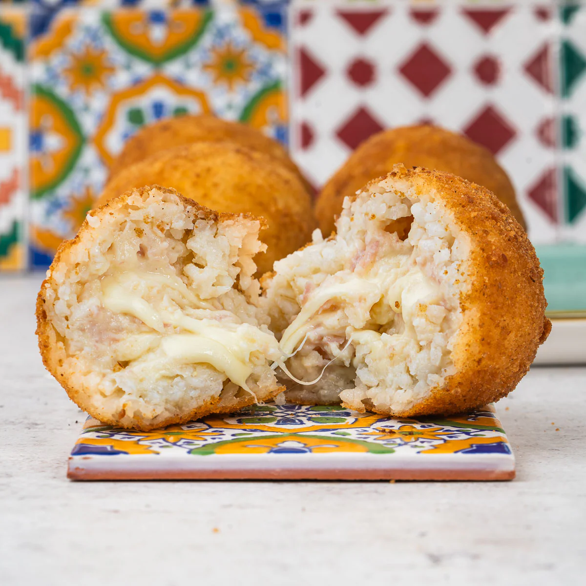 Image of Arancini al burro e prosciutto cotto 200g x 4 Pezzi