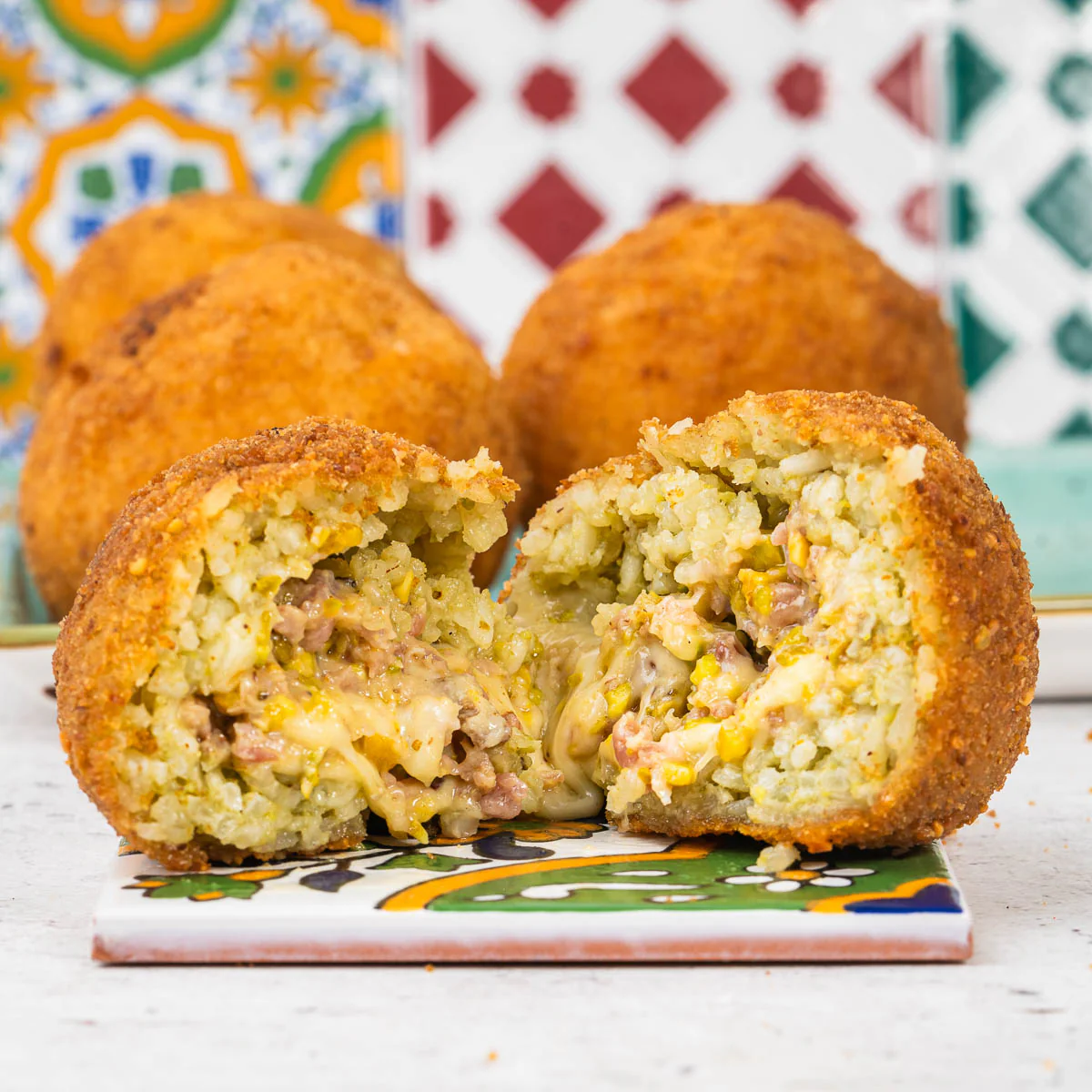 Image of Arancini pistacchio e speck 200g x 4 Pezzi
