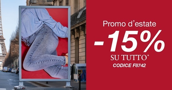 -15% su abiti, top & Co